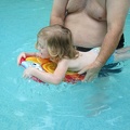 Grandpa and Amelia in the pool2